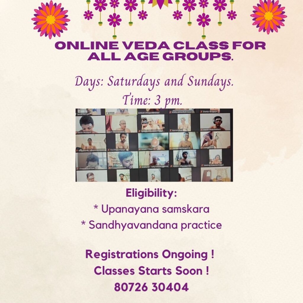 Online Veda Class for All Age Groups