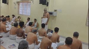 Read more about the article மஹன்யாஸ ஸஹிதம் ஸ்ரீ ருத்ர பாராயணம் இன்று, 27-7-2025, எனது வித்யார்த்திகளுடன் சென்னையில்.