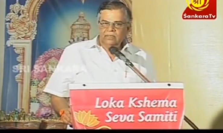 Read more about the article L Ganesan opens his heart on Sarma Sastrigal at a public function in Chennai