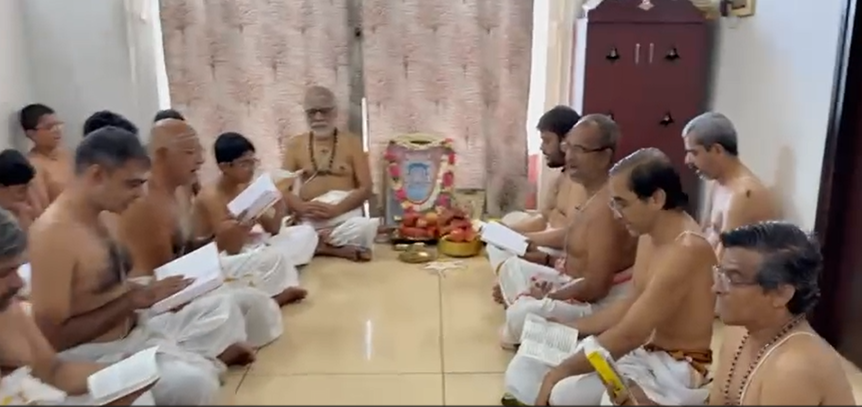 Read more about the article Upanishad Parayanam with my vidyarthis